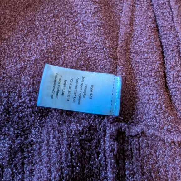 Barefoot Dreams Cozy Cardigan,XL - Picture 9 of 9